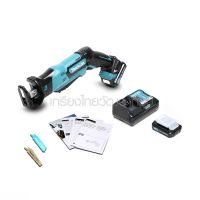 MAKITA / มากีต้า ชุดเครื่องเลื่อยชักไร้สาย 12 โวลต์ มากีต้า (MAKITA) รุ่น JR105DWYE พร้อมแบตเตอรี่และแท่นชาร์จ (M011-JR105DWYE)