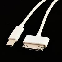 ℗ Type C Male to Dock 30Pin Female Charging Date Cable for iPhone 3/4 iPad 1/2/3 30pin Cord USB-C o Dock 30Pin Female Cable