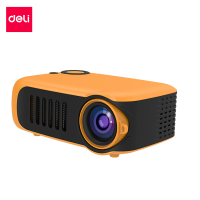 โปรเจคเตอร์ mini โปรเจคเตอร์มินิ เครื่องฉายหนัง เครื่องโปรเจคเตอร์มินิ Projector รองรับความละเอียดสูง 1080P Ultra HD ภาพคมชัด สีสด OfficeME