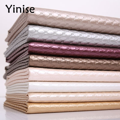 【2023】50x138cm Synthetic Leather Fabric Dot Soft PU Leather Fabrics Sewing DIY Bags Sofa Bed Faux Artificial Leather Home Decoration