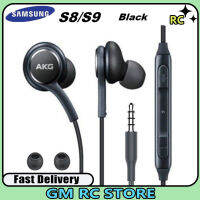 หูฟังสาย Akg 3.5มม. ใส่ในหูพร้อมไมโครโฟนหูฟังสำหรับสมาร์ทโฟนส่วนใหญ่