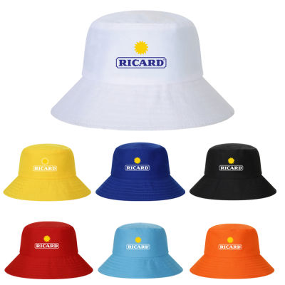[hot]Ricard bob Bucket Hats Men Women Cotton Outdoor Reversible Fisherman Caps Beach Fishing Hat Girl Boy Chapeau Bob Panama Hat