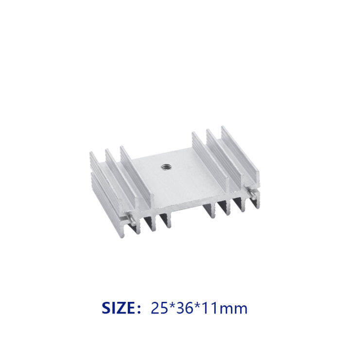 IC Heatsink Mos Tube Voltage Regulator Radiator Electric Cooler 2025*36