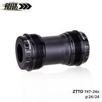 Ztto T47แบริ่งเกลียวปิดผนึกอลูมิเนียมอัลลอยด์เส้นผ่าศูนย์กลางแกนภายใน24มม. ตัวยึดล่าง86/92มม. 68/73มม.