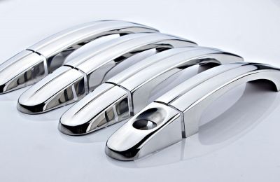 ABS Chrome Trim Door Handle Bowl Covers For Ford Focus 2 Focus 3 2005 2006 2007 2008 2009 2010 2011 2012-2015 ,Auto Accessorie