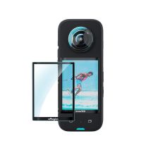 MLQ-51 Amagiss สำหรับ Insta360หน้าจอ X3กล้องแอคชั่นแคมเมราป้องกันฟิล์มนิรภัย360X 3อุปกรณ์ป้องกันหน้าจอ