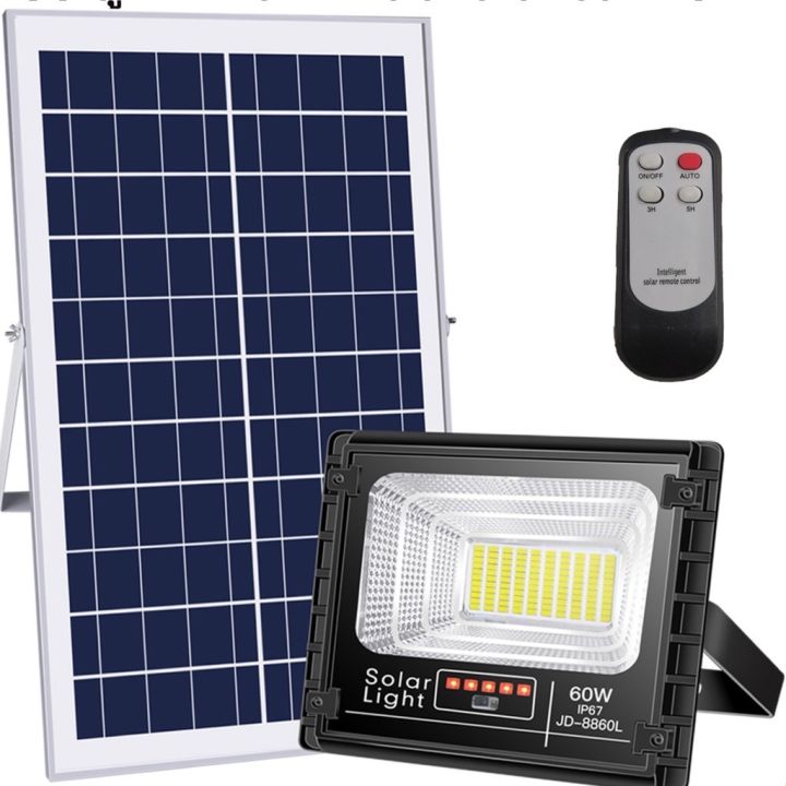 jd-ของแท้100-ไฟโซล่าเซลล์-สปอตไลท์-solarled-jd8860l-โซล่าเซลล์-รุ่นพี่บิ๊ก-jd-60w-แสงสีขาว