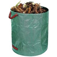 【jw】ﺴ Large Capacity Garden Waste Storage can Reusable Sack Trash Garbage Bins Collection bins
