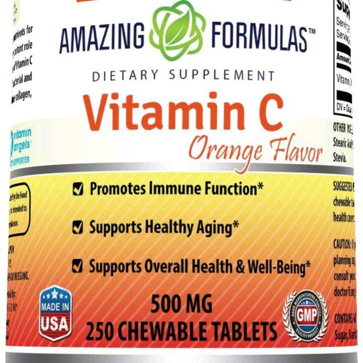 Amazing Formulas Vitamin C (Ascorbic Acid) 1000mg with Rose Hips
