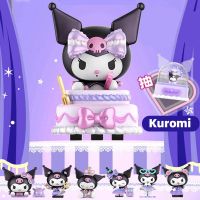 [Hot K] Sanrio Characters Kuromi กล่องทึบของเล่นของสะสมตุ๊กตาขยับแขนขาได้ของเล่นน่ารักของขวัญคริสต์มาสสำหรับเด็ก