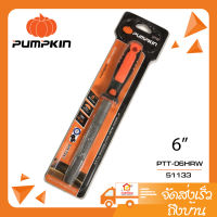 PUMPKIN ตะไบพร้อมด้ามถูไม้ 6 นิ้ว (51133)