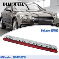 3rd Led ไฟเตือนหลอดไฟท้ายไฟเบรกติดตั้งสูงใช้ได้กับ Audi A4 Avant Wagon 2005-08