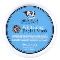 SCENTIO Milk Plus Whitening Q10 Facial Mask : เซนทิโอ มิลค์พลัส ไบร์ แอนด์ ไวท์ เฟเชียล มาส์ค