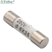 10PCS 6*25mm Ceramic fuse tube fuse 6x25mm 250V 0.5A 1A 2A 3A 4A 5A 6A 8A 10A 13A 15A 16A 20A 25A 30A Electrical Circuitry Parts