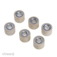 6pcs 18x14mm Variator Roller Weight For GY6 125cc 150cc Engine Scooter Chiwanji