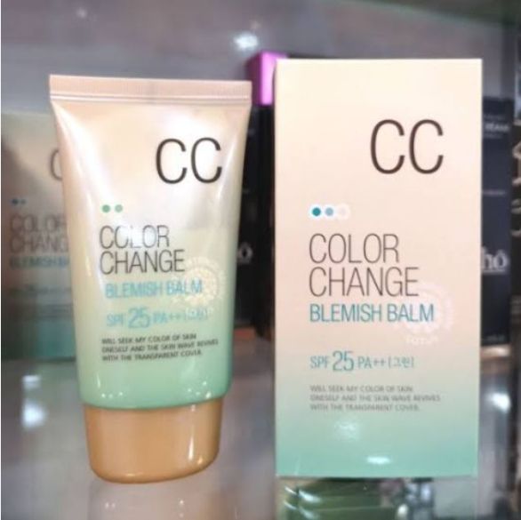 welcos-color-change-bb-cream-spf25-pa-50ml-บีบีครีมผสมเบสสีเขียว-ผ่องเนียน-ติดทนทั้งวัน