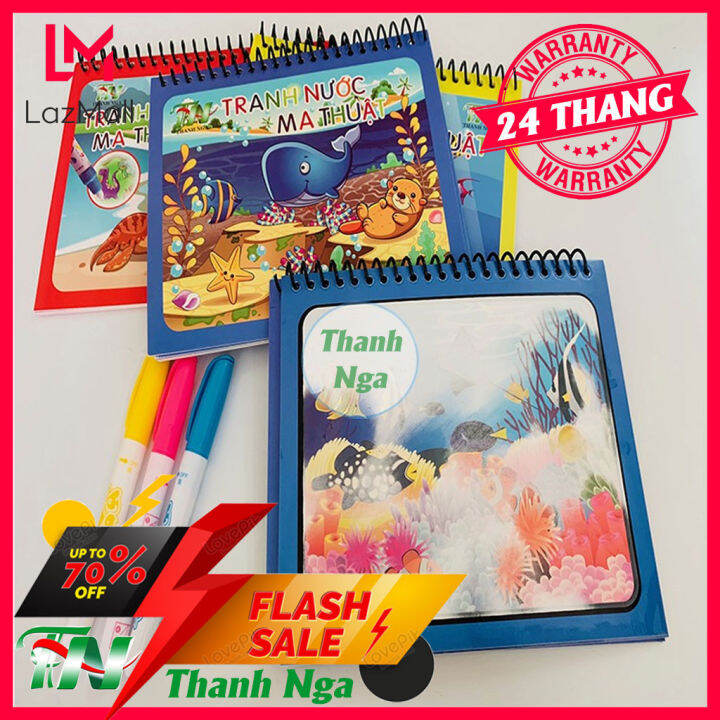 Vở tập Tô màu nước thần kỳ- Tranh tô bằng nước - Tô màu nước dùng nhiều Vở Tập Tô Màu Nước Thần Kỳ- Tranh Tô Bằng Nước - Tô Màu Nước Dùng Nhiều