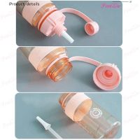 1000ml Water Bottle 1L Fitness Outdoor Portable Bottles with Strap and Straw Women Drinking Bottle