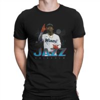 Funny Jazz Chisholm T-Shirt For Men Crew Neck 100% Cotton T Shirt No. 70 Shortstop Short Sleeve Tees Gift Idea Tops