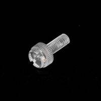 20pcs/lot m3 m4 m5 m6 m8 PC Transparent Polycarbonate thumbscrew Hand Tighten Screws Hand Twist Screw