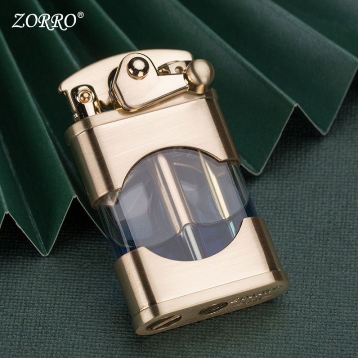 Zorro 660 transparent visible oil bunker kerosene lighter rocker arm ...