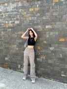 15.9 - MUA 3 GIẢM THÊM 14% Quần dài dáng dài thiết kế ống rộng Cider Pants