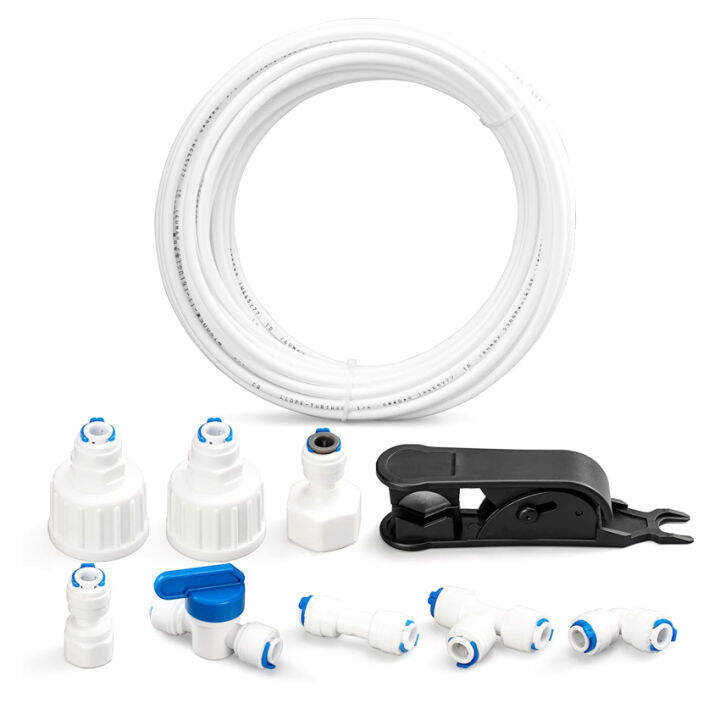 Water inlet pipe universal connection kit 15 m, used for side-by-side ...