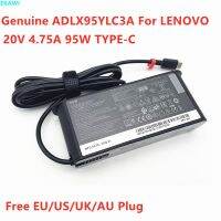 ADLX95YLC3A แท้95W 20V 4.75A TYPE-C AC อะแดปเตอร์สำหรับเลโนโวโยคะ14S X280 X380 C740ชาร์จแหล่งจ่ายไฟแล็ปท็อป E480 Y740S-15