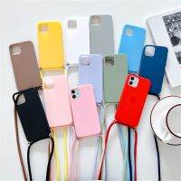 [LWF HOT]✁♙♞ซิลิโคนสร้อยคอสำหรับ Samsung S20 S21 Plus หมายเหตุ10 20 Ultra S21 FE S9 S8 S10 Lanyard Crossbody เชือกฝาครอบ