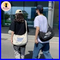 -NEW-กระเป๋าผ้าสะพายข้าง YOUTH ผ้าแคนวาส ผู้ชาย​ ผู้หญิง​ พร้อมส่ง #BAG07