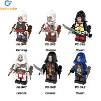 LEADINGSTAR LegoING Assassins Creed Minifigures Building Blocks ประกอบของเล่นสำหรับของขวัญเด็ก【cod】