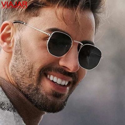 2022 Hexagon Sunglasses For Men 39;s Women Fashion Vintage Driving Glasses Polarized Sunglasses gafas de sol hombre UV400 Eyewear