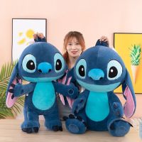 【LZ】♕  Brinquedos de Pelúcia Disney Lilo e Stitch para Crianças Postura em Pé Pixar Kawaii Pelúcia Anime Bonecas Stich Presente Recheado Macio 30 cm 60cm