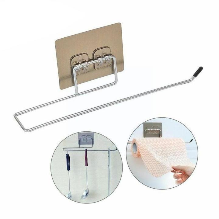 1pcs-wall-mounted-kitchen-rag-rack-bathroom-towel-rack-paper-rack-punch-supplies-storage-free-toilet-steel-home-q8m8-bathroom-counter-storage