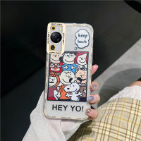 KOSLAM เคสโทรศัพท์การ์ตูนสนูปี้และคู่หูของเขาสำหรับ Huawei P60 P60 P50 P50 P40โปร P30 P30โปร Mate 50 50 Pro 40 40 40 Pro 30 30 Pro Nova 10 10 Pro 9 9SE 8 8SE 8i 7 7se 6 6se 5i 4 3i ดีไซน์ใหม่ TPU นิ่มปลอกโทรศัพท์มือถือในสต็อก