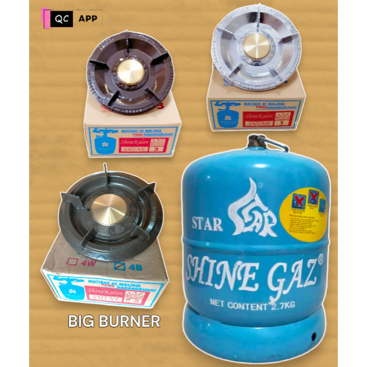 SUPER KALAN 2.7 KG Shine Gaz tank FREE GAS Burner size | Lazada PH