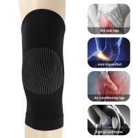 Air-conditioned room breathable seamless knee pads Sportswear Sports Knee socks Kneepad warm womens knee joint ultra-thin