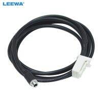 LEEWA Car Aux Audio Input Media Data Wire Adapter 8-Pin Port for Subaru Forester 6-Disc CD 3.5mm Female Aux Electronic Cable