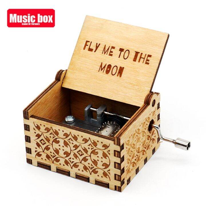 Music Box Gift Fly Me To The Moon The Promise Neverland You Are My Sunshine John Lennon Attack