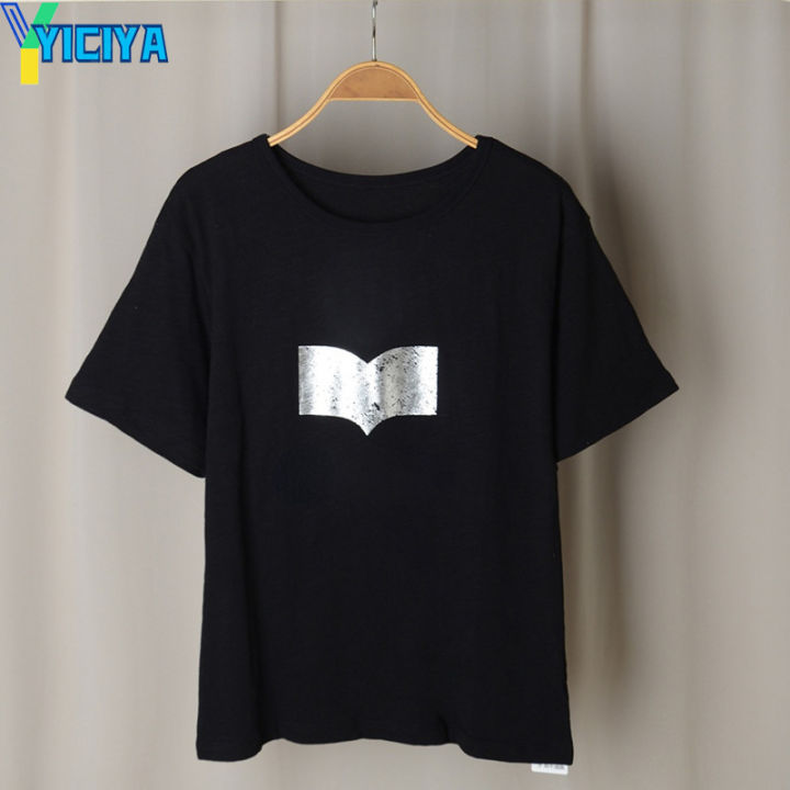 YICIYA T-shirt y2k kpop crop Top women short Sleeve streewear