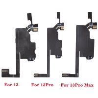 1pcs ใหม่ด้านหน้าด้านบนหูหูฟัง Proximity Light Sensor Flex Cable สําหรับ iPhone 13 mini pro max อะไหล่