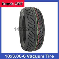 CST 10x3.00-6 Inch Vacuum Tire Tubeless For Electric Scooter 10 Inch Wheel Accessories Collars