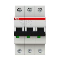 ABB S203M-C20 เซอร์กิตเบรกเกอร์ MCB 20Amp 3Pole 10kA