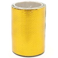 100 X 5cm Heat Shield Wrap Tape 2021 Fiberglass Gold Heat Insulation High Temperature Insulation Tape Reflective Adhesives Tape