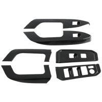 Inner Door Armrest Window Lift Switch Panel Cover Glass Control Cover Sticker for Land Cruiser Lc300 2022 2023