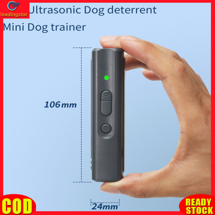 leadingstar-rc-authentic-n11-ultrasonic-dog-repeller-with-flashlight-usb-rechargeable-hand-held-anti-barking-device-dog-repellent-with-lanyard