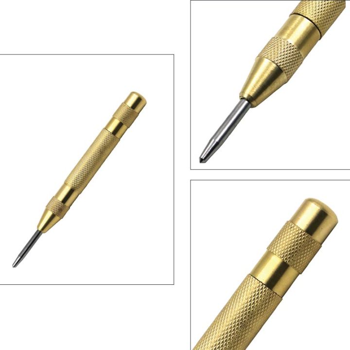 hh-ddpjgolden-hss-automatic-center-punch-dot-punch-drill-bit-tools-positioner-semi-automatic-window-breaking-device-length-130mm