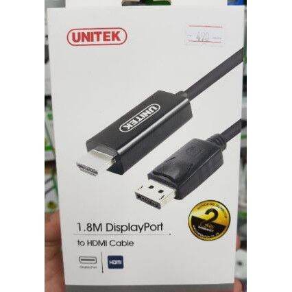 unitek-displayport-to-hdmi-male-cable-1-8m-y-5118ca