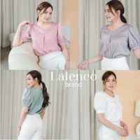 เสื้อคอกลมแขนสั้น แขนเจ้าหญิง : Lalenco Brand No.235