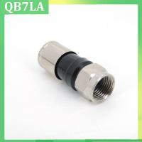 QB7LA Shop 5/10 Pcs RG6 F Type Compression 2.7cm Snap Seal Plug Connector For Sky Satellite Virgin Cable adapter